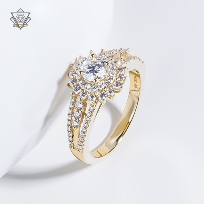 moissanite 14k fashion rings